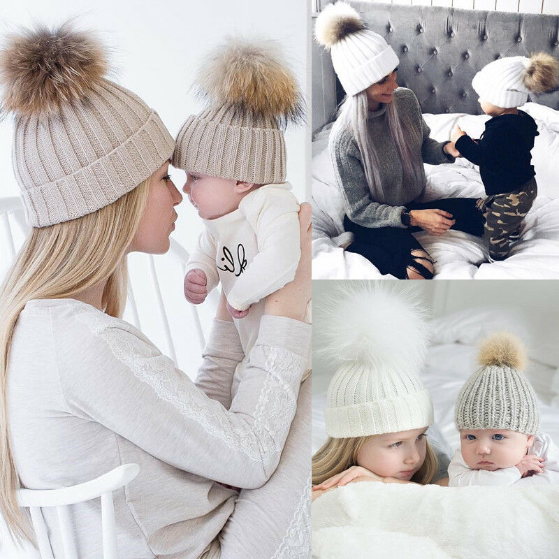 Infant Baby & Mom Hat
